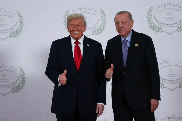 Дональд Трамп и Реджеп Тайип Эрдоган